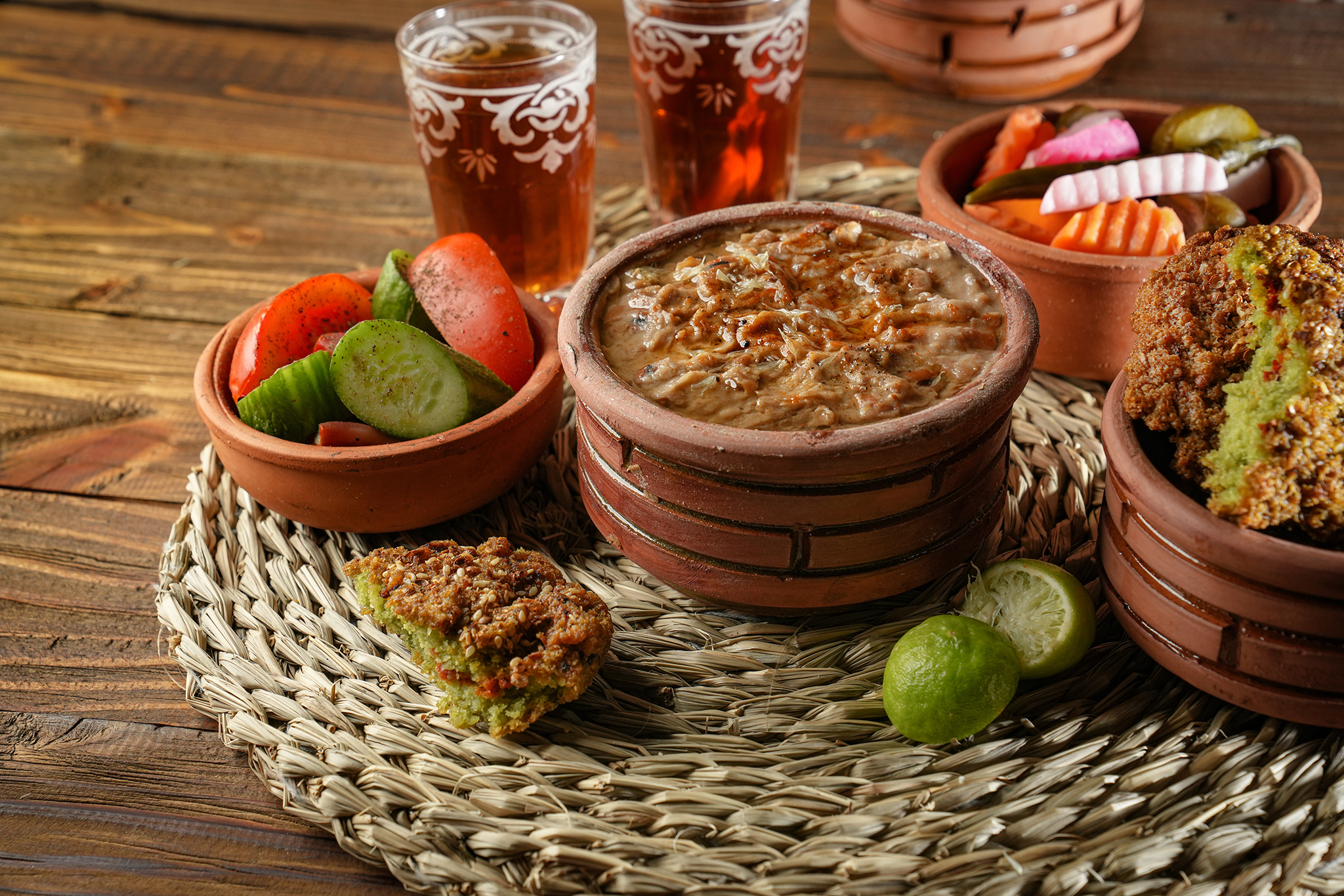Arabic cuisine, Egyptian Breakfast - Beans; Middle Eastern tradi