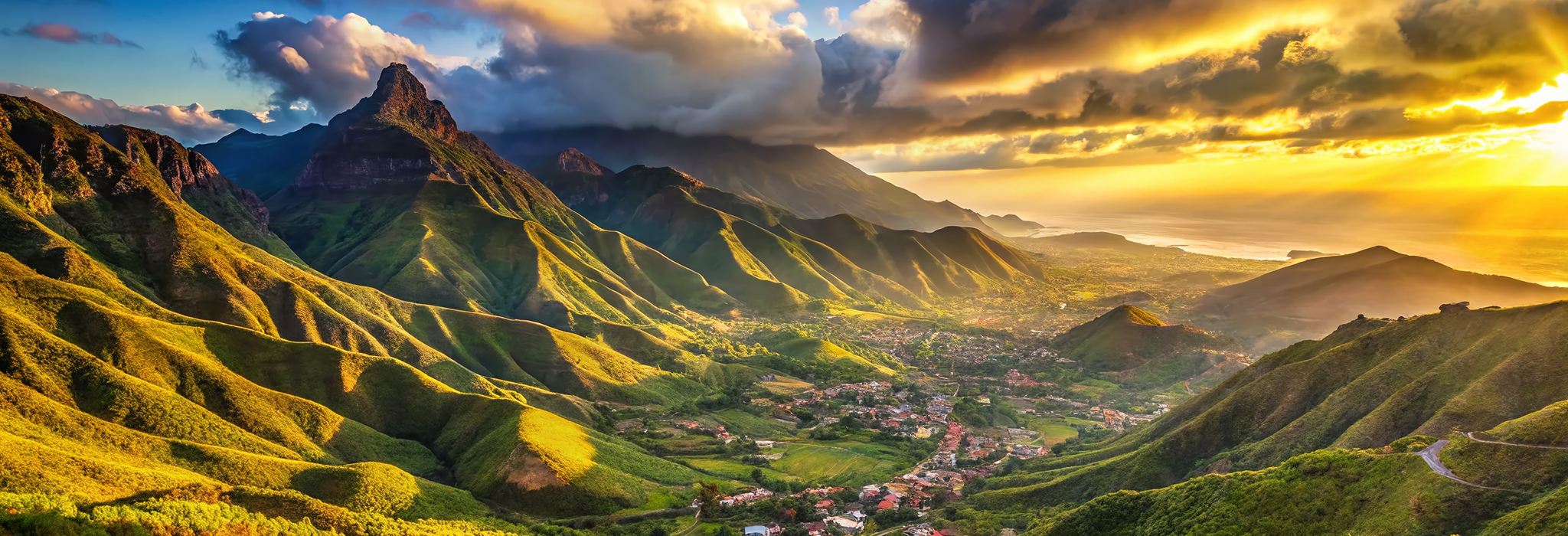 Stunning Aerial View of La Orotava Valley, Tenerife, Canary Islands, Spain